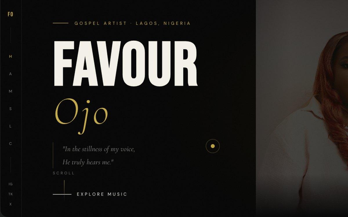 Favour Ojo — Music & Arts project by Stan Paraclete