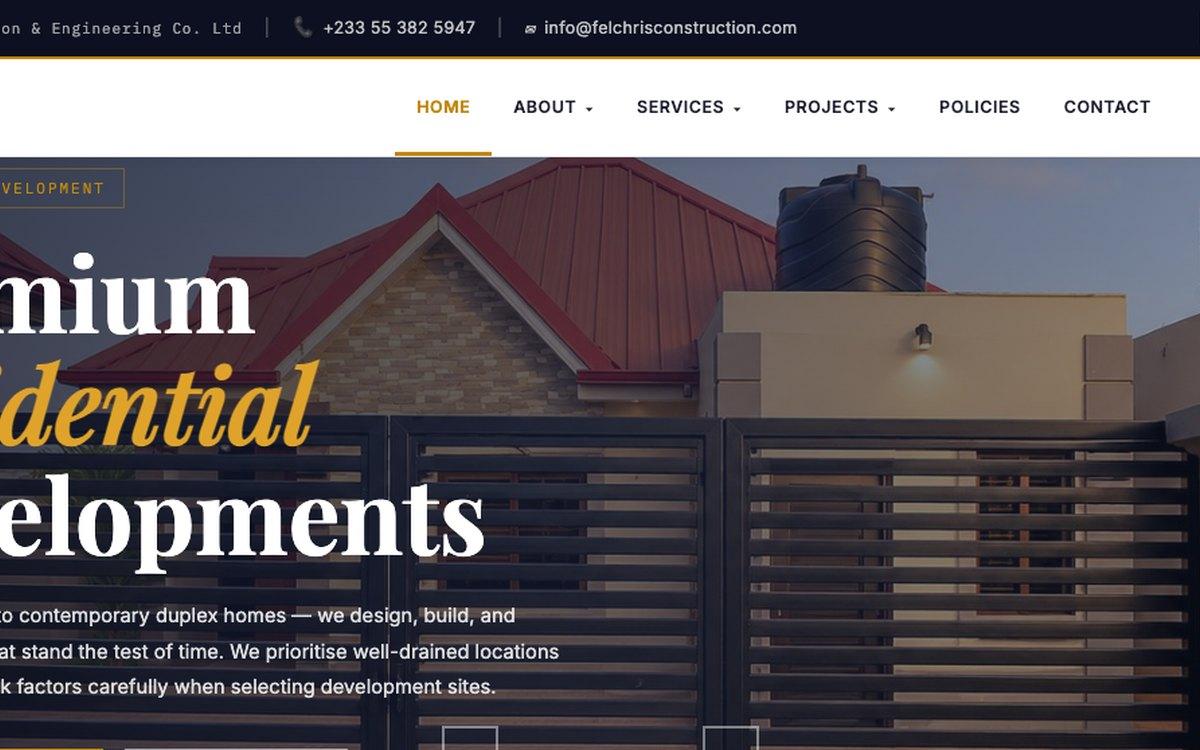 FelChris Construction — Construction project by Stan Paraclete